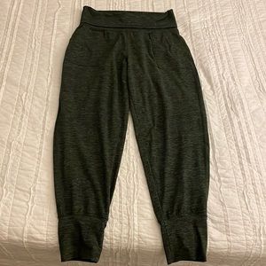 Aerie dark green joggers